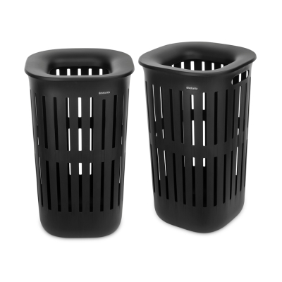 Комплект кошове за пране 2 броя, 55 литра - Black, Brabantia