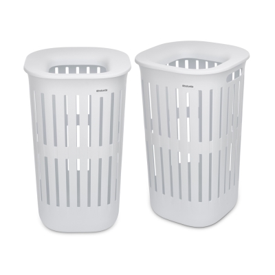Комплект кошове за пране 2 броя, 55 литра - White, Brabantia 