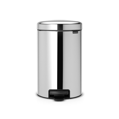 Кош за смет с педал 12 литра NewIcon - Brilliant Steel, Brabantia