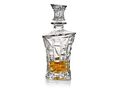 Кристална гарафа за уиски 700 мл PATRIOT, Bohemia Crystal Чехия