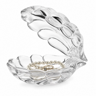 Декоративна мида от кристално стъкло 9 см, Bohemia Crystal Чехия