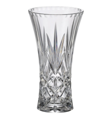 CHRISTIE кристална ваза за цветя 25.5 см, Bohemia Crystal Чехия