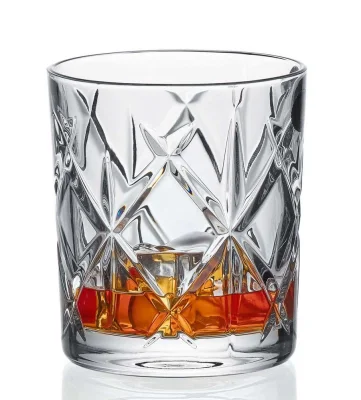 Кристални чаши за уиски 320 мл YORK - 6 броя, Bohemia Crystal Чехия