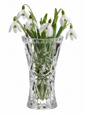 Кристална ваза за кокичета 10.5 см, Bohemia Crystal Чехия
