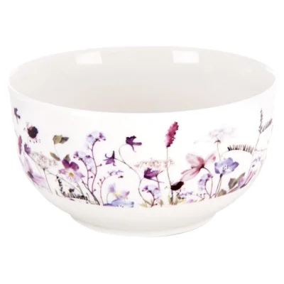 Порцеланова купичка 13 см - 500 мл - Полски цветя, VL Полша
