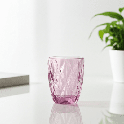 Стъклени чаши за уиски 250 мл - 6 бр Purple