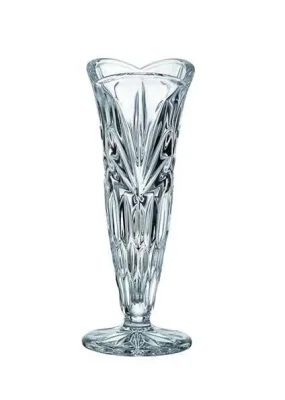 Кристална ваза за цветя 17 см CLARION, Bohemia Crystal Чехия