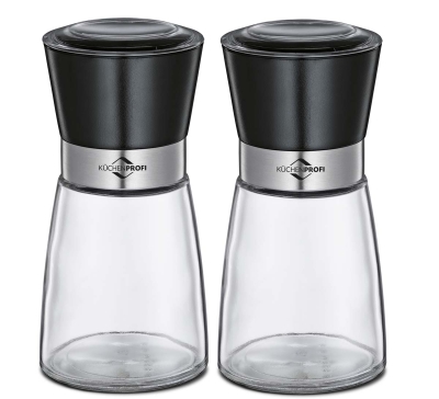Сет мелнички за сол и пипер 13.5 см Chicago, Kuchenprofi Германия