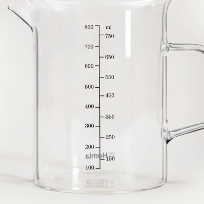 Стъклена мерителна кана 800 мл MAVIS, HOMLA Полша