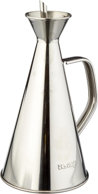 Стоманена каничка за зехтин с наливник  - 500 мл, IBILI Испания