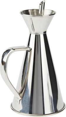 Стоманена каничка за зехтин с наливник - 250 мл, IBILI Испания