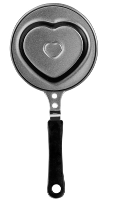 Тиган за яйца или мини палачинки - Сърце Ø 12 см, IBILI Испания