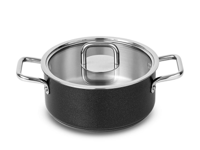 SILAMPOS Плитка тенджера с капак Ø 20 см Comfort Black