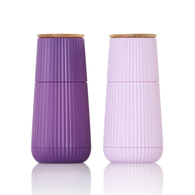 Сет мелнички за сол и пипер 12 см Scape, цвят тъмно- и свелолилав, AdHoc Германия