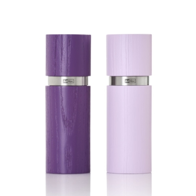 Сет мелнички за сол и пипер 15 см Textura, цвят тъмно и светло лилаво, AdHoc Германия