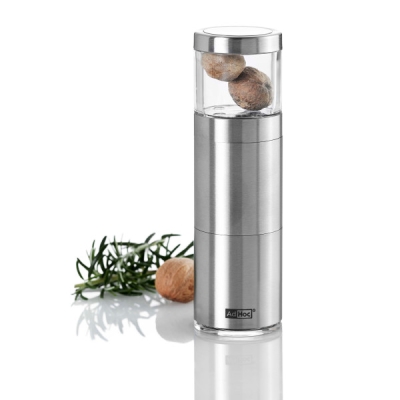 Мелничка за индийско орехче 12.5 см Muskatino, стомана, AdHoc Германия