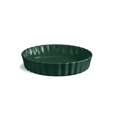 Форма за тарт Ø 24 см DEEP FLAN DISH, цвятзелен кедър, EMILE HENRY Франция