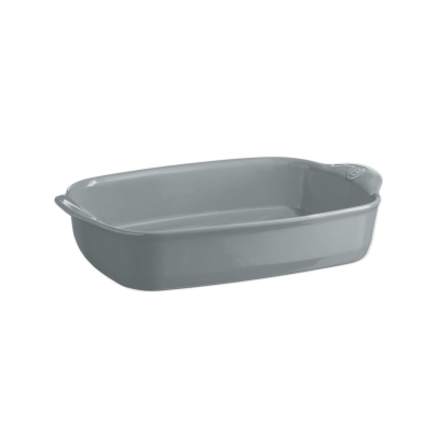 Керамична тава 36.5 х 23.5 см RECTANGULAR OVEN DISH, перлено сива, EMILE HENRY Франция