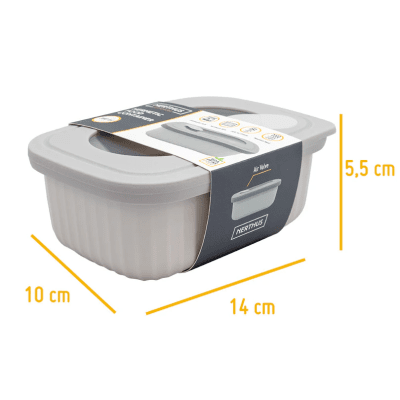 Пластмасова херметическа кутия за храна - 380 мл, Nerthus Испания