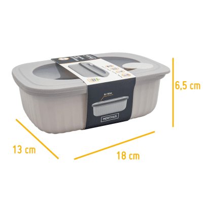 Пластмасова херметическа кутия за храна - 850 мл, Nerthus Испания