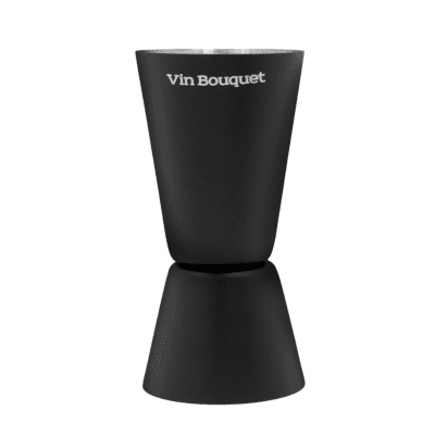 Професионална доза/джигър за алкохол 25/50 мл. - цвят черен мат, Vin Bouquet Испания