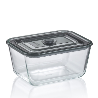 Стъклена кутия за храна с херметическо затваряне 2.5 литра, Aureliа, KELA Германия