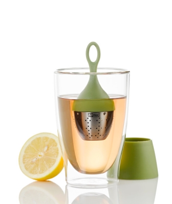 Плаващ прибор за чай FLOATEA, цвят зелен, AdHoc Германия