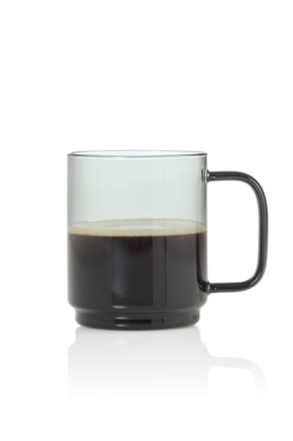 Стъклена чаша за чай 500 мл - сиво стъкло IMPACT, AdHoc Германия