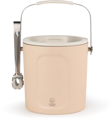 Двустенен стоманен съд за лед с щипки 1.5 л Corvina, LEOPOLD VIENNA Нидерландия