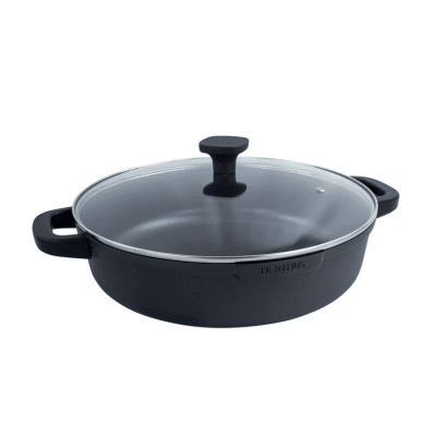 Индукционна плитка тенджера със стъклен капак Ø 24 см, Nerthus Испания