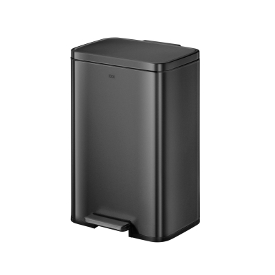 Кош за отпадъци с педал 50 л MADISON - черен/мат, EKO EUROPE Холандия