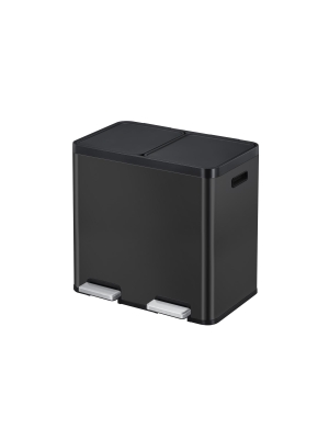 Кош за разделно събиране 2 x 22 л ESSENTIAL - черен, EKO EUROPE Холандия