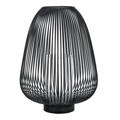 Свещник LYVA - размер L - цвят черен, BLOMUS Германия