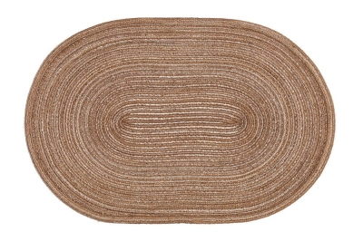 Овална подложка за хранене 30 х 45 см Heini - кафява - 4Living 
