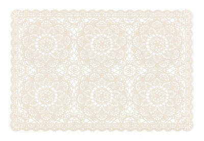 Подложка за хранене 30 х 45 см Lace - бежова, 4LIVING 