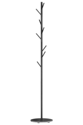 Закачалка за дрехи 170 см - черна, 4LIVING 