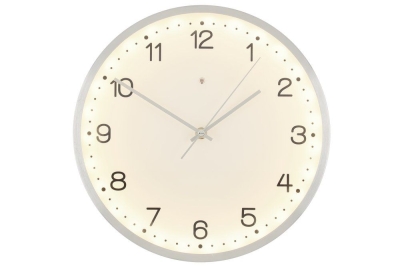 Часовник за стена с подсветка Ø 30 см Prato, 4LIVING 