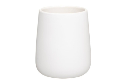 Керамичен съд за четки за зъби Nova - бял, 4LIVING 