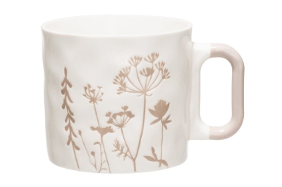 Порцеланова чаша с дръжка Hay - бежова - 435 мл, 4LIVING 