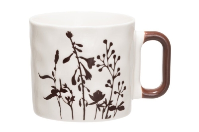 Порцеланова чаша с дръжка Hay - черна - 435 мл, 4LIVING 