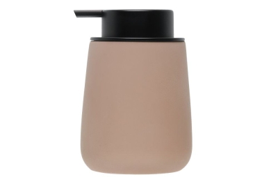 Керамичен диспенсър за течен сапун 350 мл Nova - кафяв, 4LIVING 