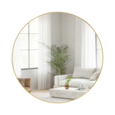 Огледало за стена HUBBA - цвят месинг, UMBRA Канада