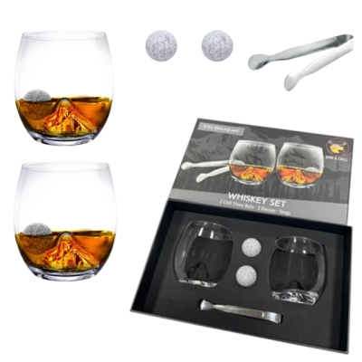 Подаръчен комплект за уиски MOUNTAIN - 5 части, Vin Bouquet Испания