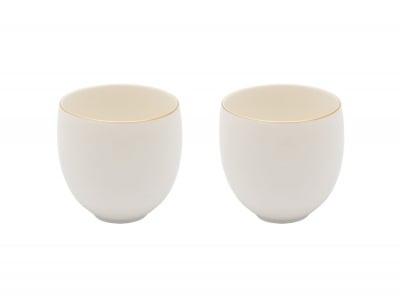 Порцеланови чаши за чай 280 мл, 2 броя, Canterbury, бял цвят, BREDEMEIJER Нидерландия