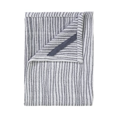 Комплект кухненски кърпи 2 броя 50 x 80 см BELT, цвят бял/тъмно сив, BLOMUS Германия