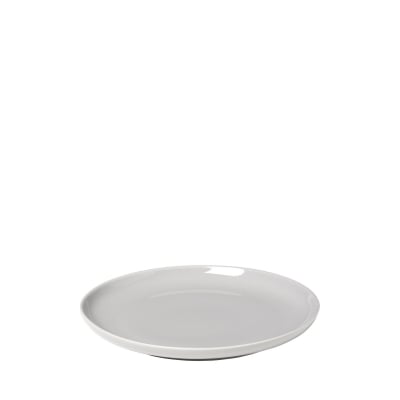 Порцеланова десертна чиния 21 см RO, цвят светло сив (NimbusCloud), BLOMUS Германия