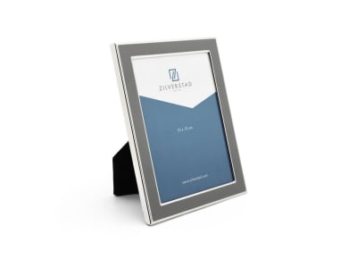 Рамка за снимки със сребърно покритие 10 x 15 см Colore, сив цвят, ZILVERSTAD Нидерландия