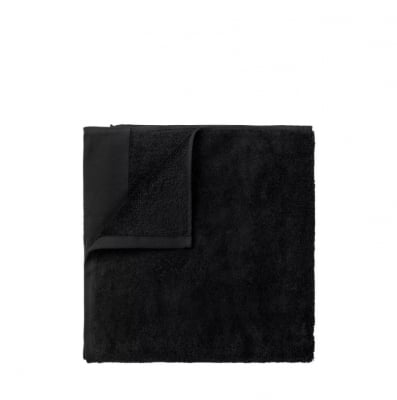 Комплект хавлиени кърпи 2 броя 30 x 50 см RIVA, черен цвят, BLOMUS Германия