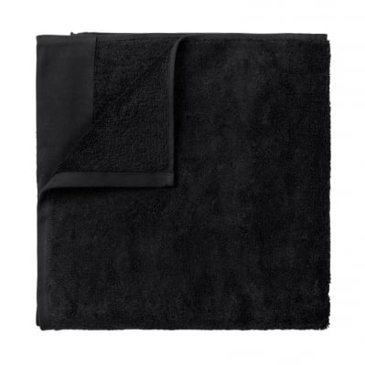 Хавлиена кърпа за сауна 100 x 200 см RIVA, черен цвят, BLOMUS Германия