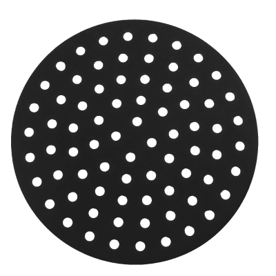 Перфорирана кръгла силиконова подложка за AIR FRYER, Nerthus Испания